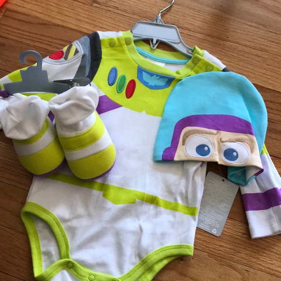 newborn buzz lightyear onesie
